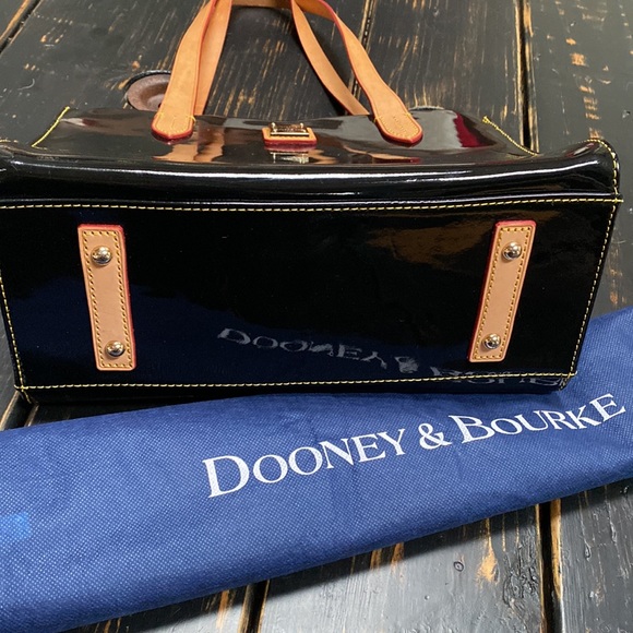 Dooney & Bourke Black Patent Leather Purse - Picture 7 of 16